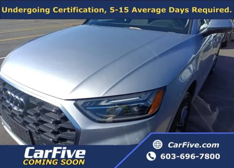 Silver 2023 Audi Q5 45 S line Premium for sale in Nashua, NH