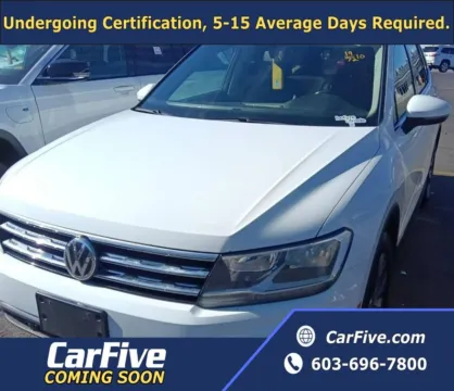 White 2019 Volkswagen Tiguan 2.0T SEL for sale in Nashua, NH