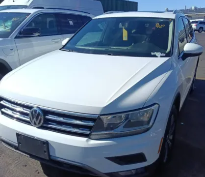 White 2019 Volkswagen Tiguan 2.0T SEL for sale in Nashua, NH