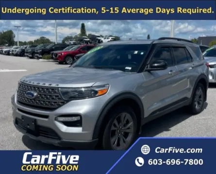 Silver 2023 Ford Explorer XLT for sale in Nashua, NH