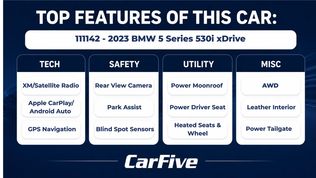 2023 BMW 5 Series 530i - Photo 29