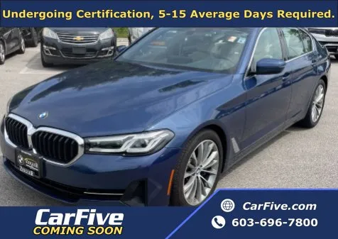 Blue 2023 BMW 5 Series 530i xDrive for sale in Nashua, NH