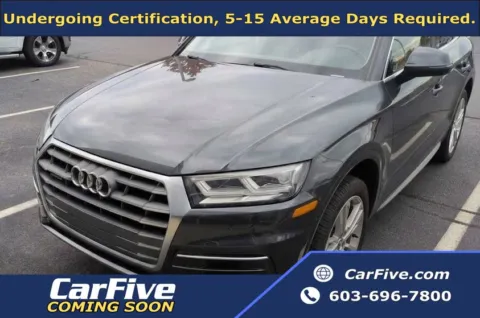 Gray 2018 Audi Q5 2.0T Premium Plus for sale in Nashua, NH