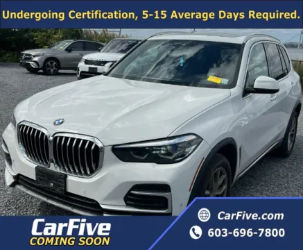 White 2023 BMW X5 xDrive40i for sale in Nashua, NH