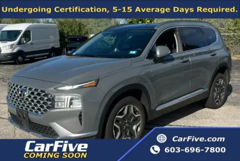 Gray 2023 Hyundai Santa Fe Hybrid SEL Premium for sale in Nashua, NH