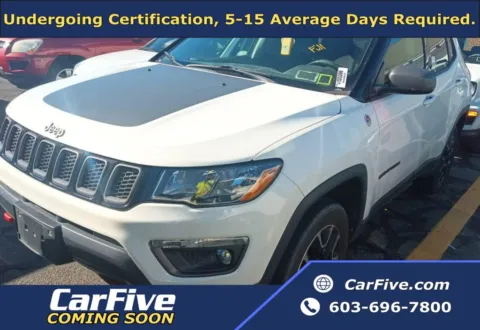 White 2019 Jeep Compass Trailhawk for sale in Nashua, NH