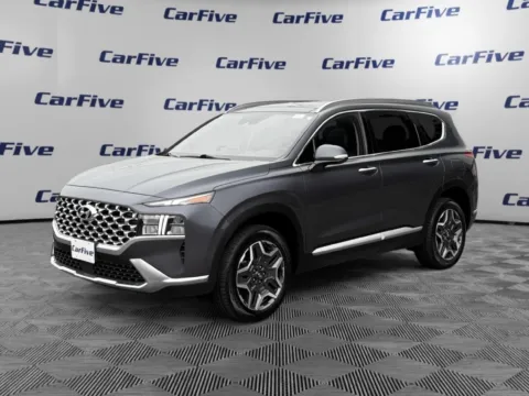 Blue 2022 Hyundai Santa Fe Hybrid SEL Premium for sale in Nashua, NH