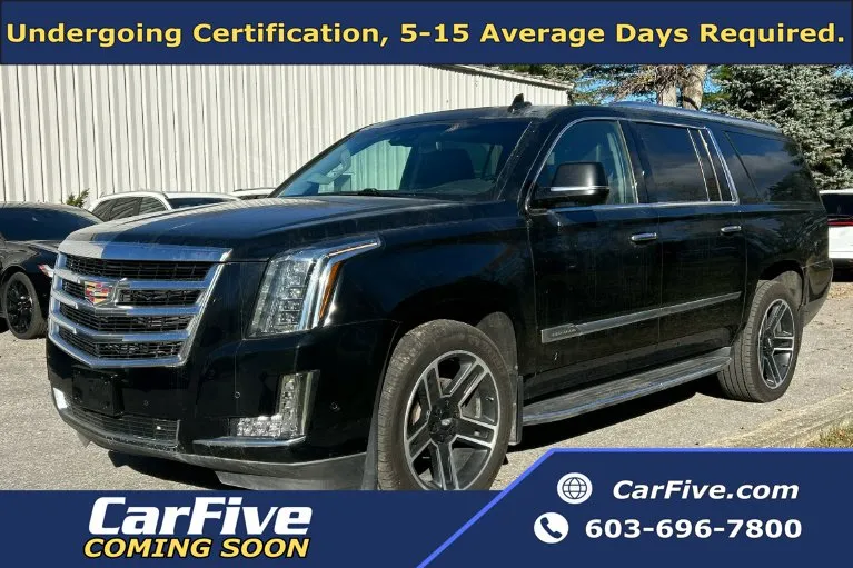 Black 2019 Cadillac Escalade ESV Luxury for sale in Nashua, NH