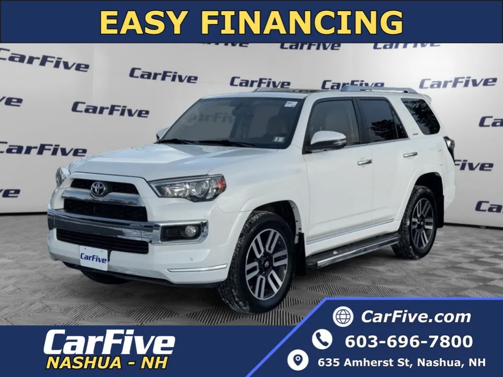 Used 2015 Toyota 4Runner Limited for sale in Nashua, NH at CarFive ...