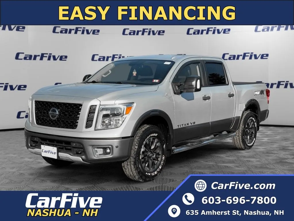 Used 2018 Nissan Titan PRO-4X for sale in Nashua, NH at CarFive