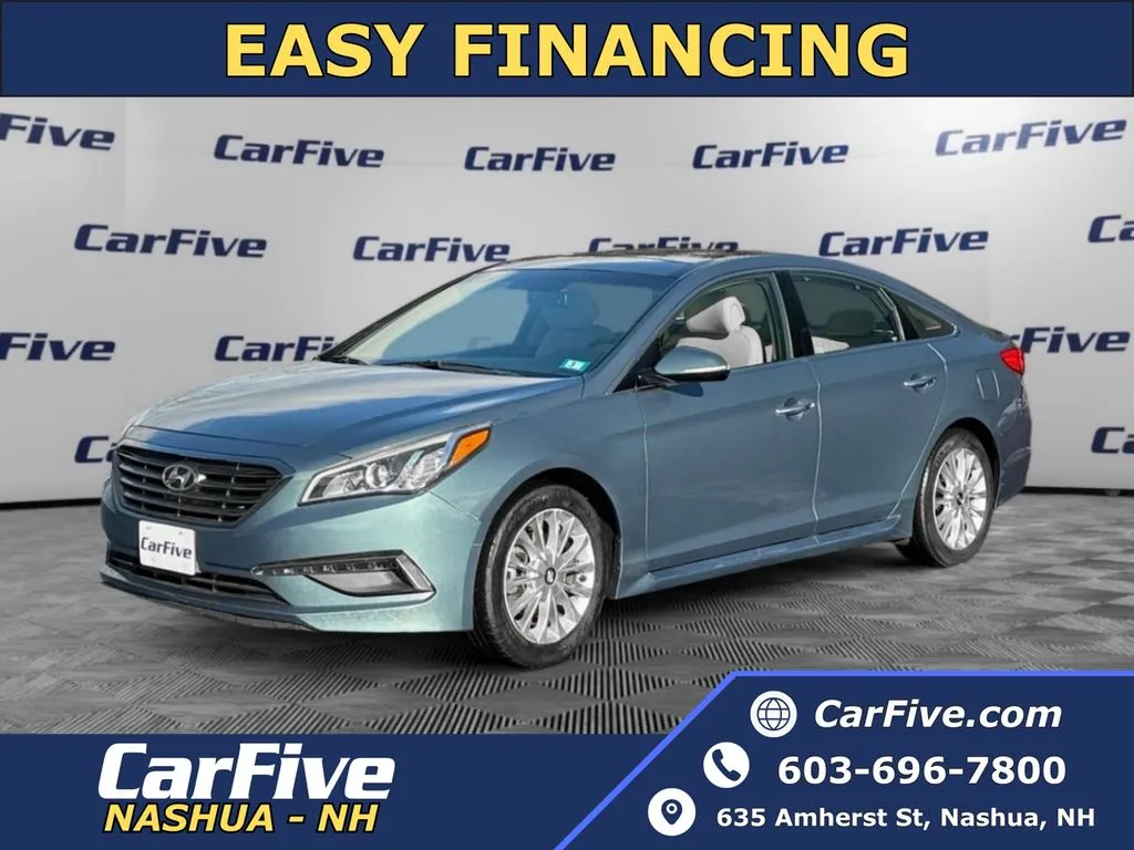 Used 2015 Hyundai Sonata Limited for sale in Nashua, NH at CarFive