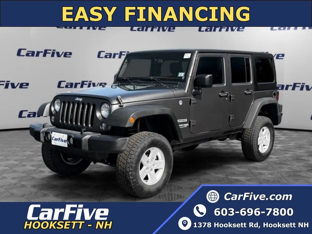 2018 Jeep Wrangler JK Unlimited Sport for sale in Nashua, NH