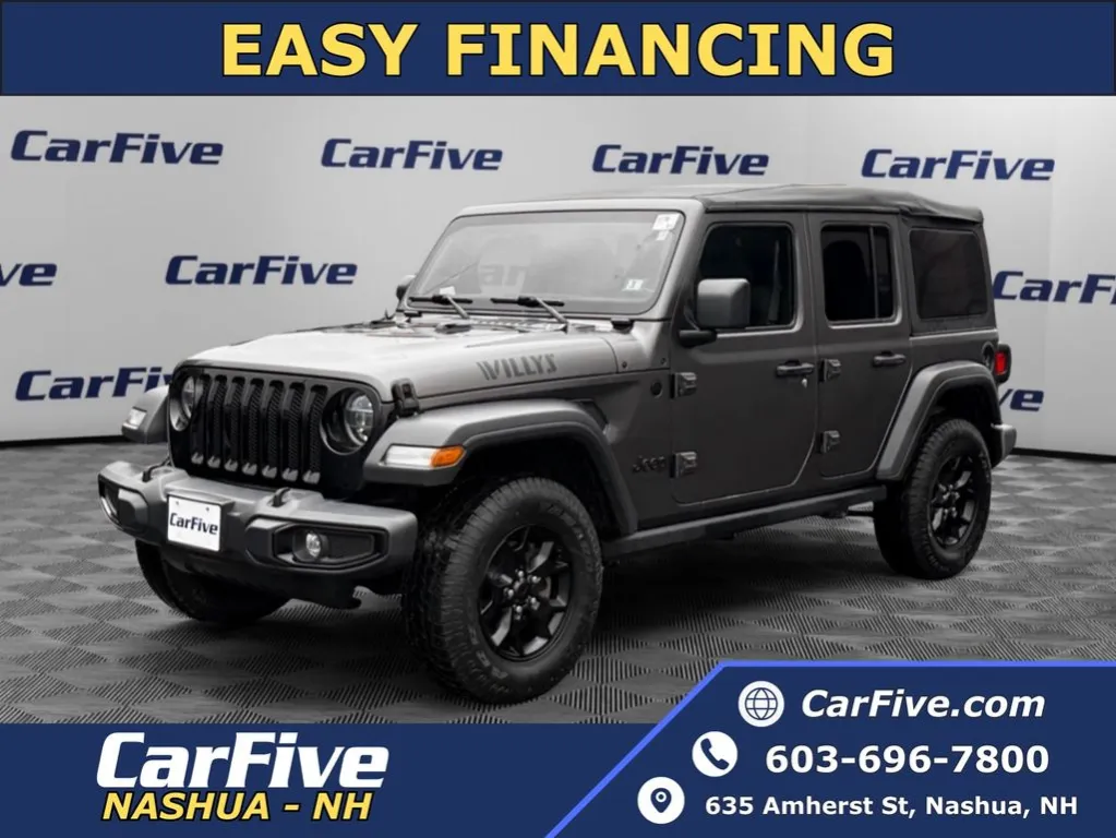 2021 Jeep Wrangler Unlimited Willys for sale in Nashua, NH