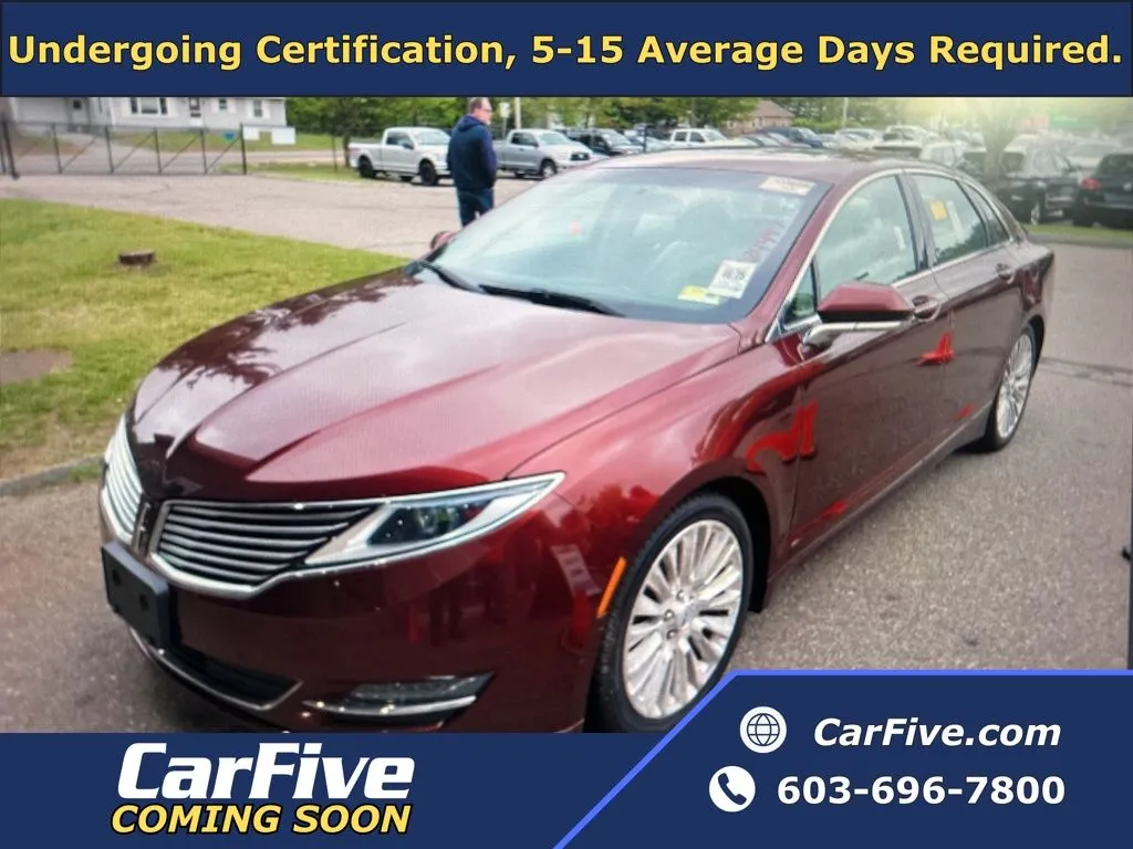 Used 2015 Lincoln MKZ for sale in Nashua, NH at CarFive | VIN