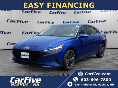 Blue 2022 Hyundai Elantra SEL for sale in Nashua, NH