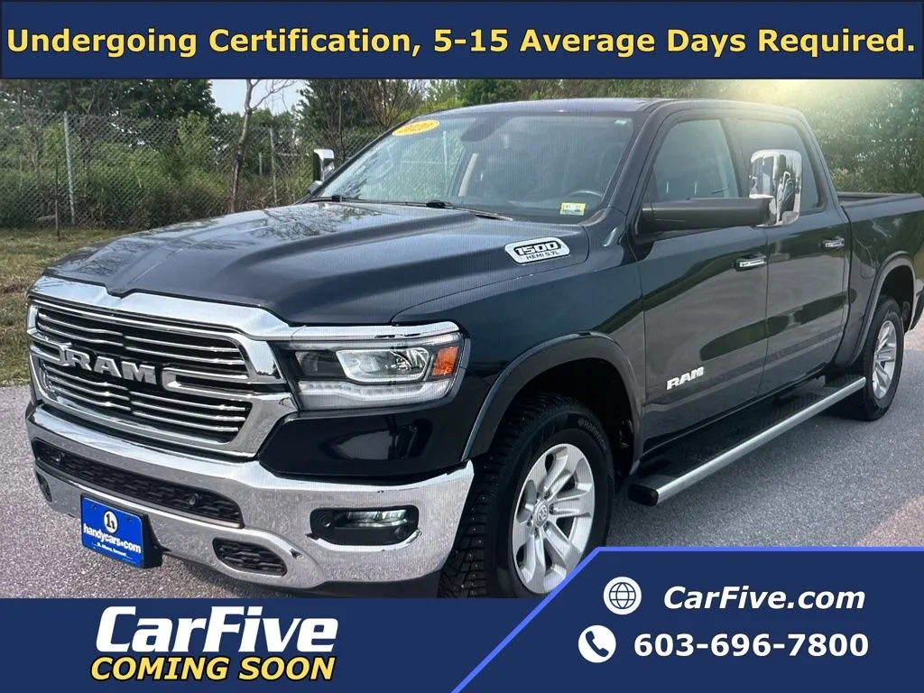 Blue 2020 Ram 1500 Laramie for sale in Nashua, NH