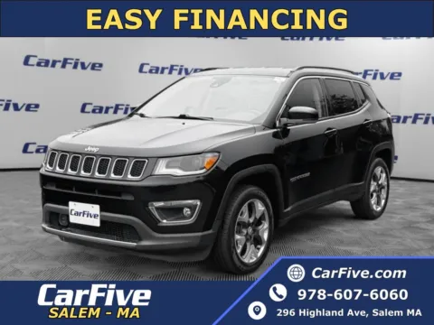 Black 2018 Jeep Compass Limited for sale in Nashua, NH
