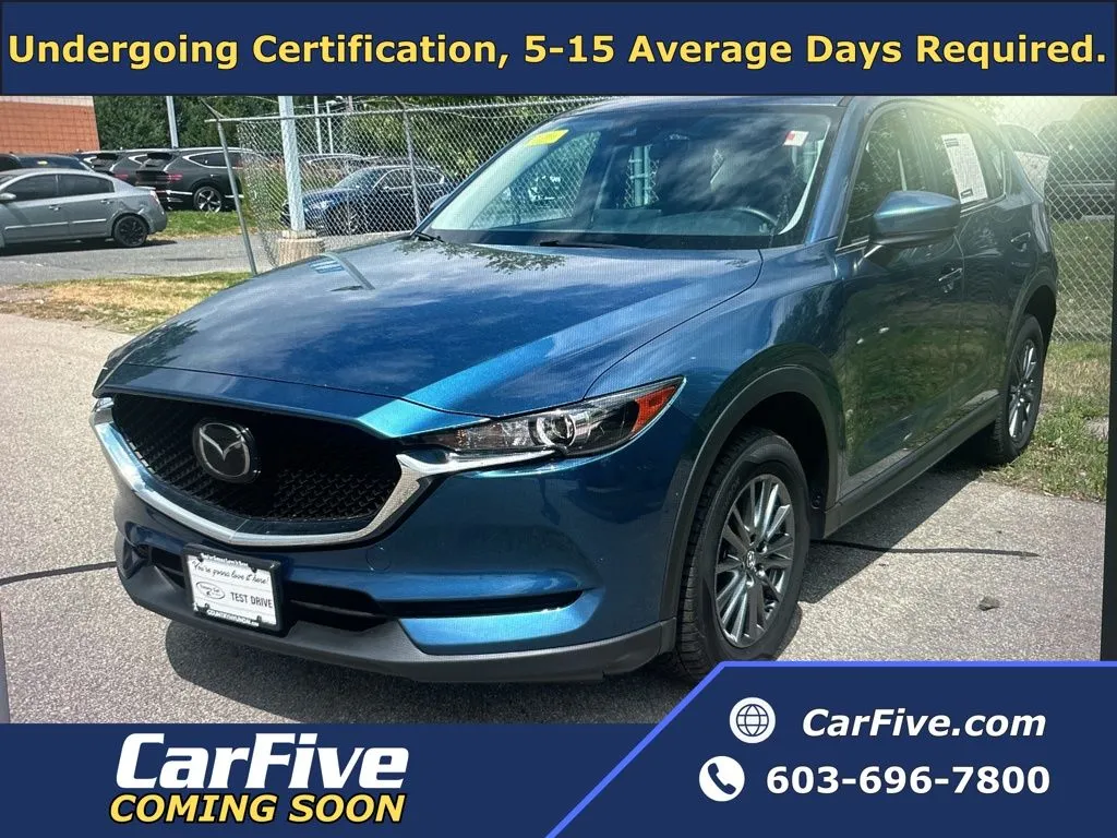 Blue 2021 Mazda CX-5 Sport for sale in Nashua, NH