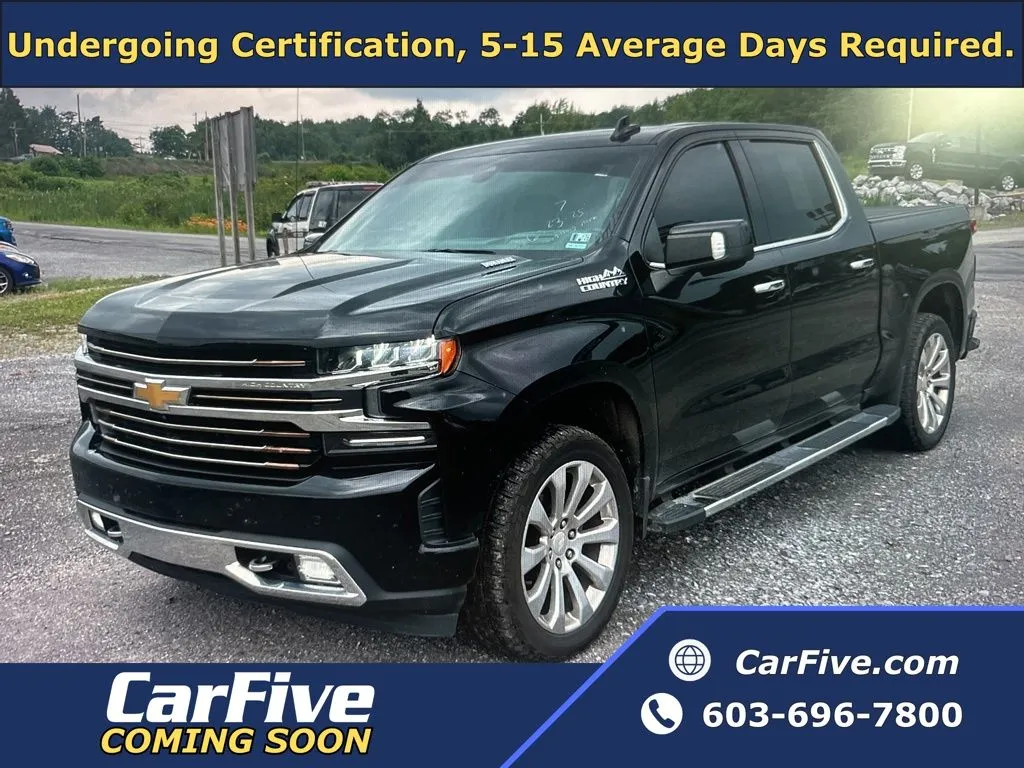 Black 2020 Chevrolet Silverado 1500 High Country for sale in Nashua, NH