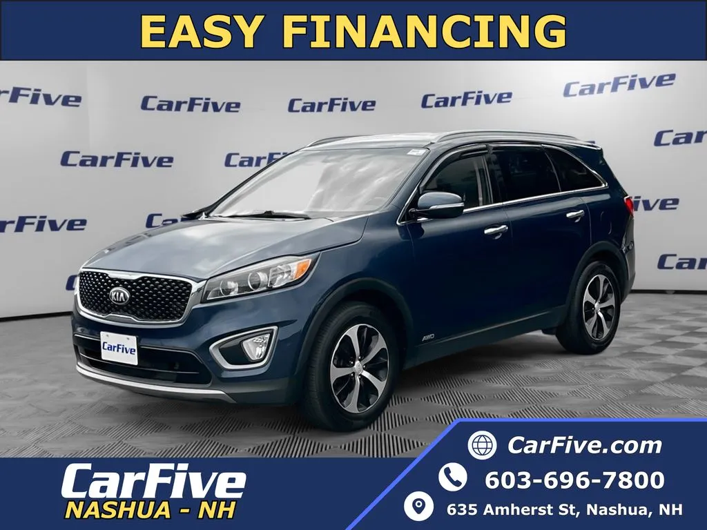 Blue 2016 Kia Sorento EX for sale in Nashua, NH