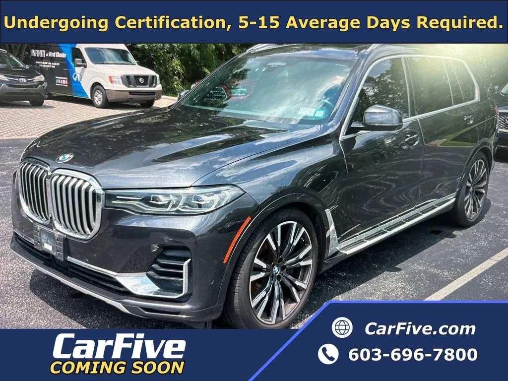 Gray 2020 BMW X7 xDrive40i for sale in Nashua, NH