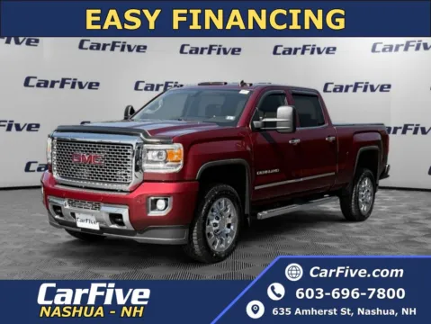 Red 2015 GMC Sierra 2500HD Denali for sale in Nashua, NH