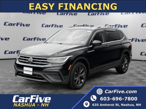 Black 2022 Volkswagen Tiguan 2.0T SE for sale in Nashua, NH