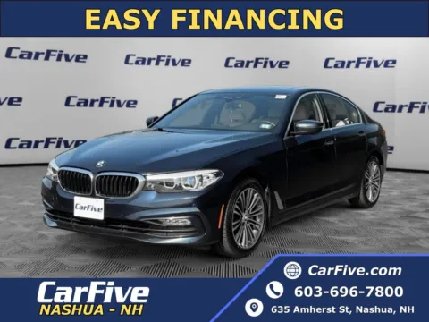 Blue 2018 BMW 5 Series 530i xDrive for sale in Nashua, NH