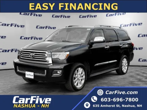 Black 2019 Toyota Sequoia Platinum for sale in Nashua, NH