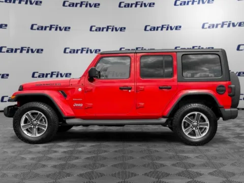 Photos of 2018 Jeep Wrangler Unlimited Sahara for sale in Nashua, NH at CarFive Nashua, NH