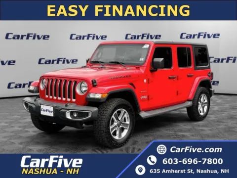 Red 2018 Jeep Wrangler Unlimited Sahara for sale in Nashua, NH