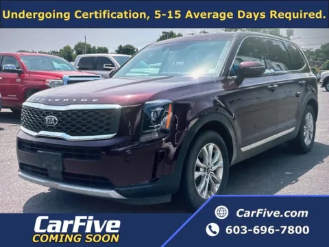 Red 2021 Kia Telluride LX for sale in Nashua, NH