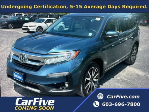 Blue 2021 Honda Pilot Touring for sale in Nashua, NH