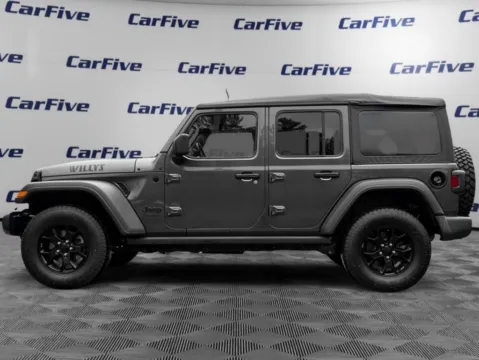 Photos of 2021 Jeep Wrangler Unlimited Willys for sale in Nashua, NH at CarFive Nashua, NH