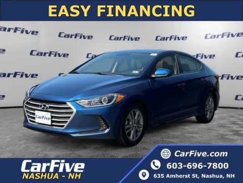 Blue 2018 Hyundai Elantra Value Edition for sale in Nashua, NH