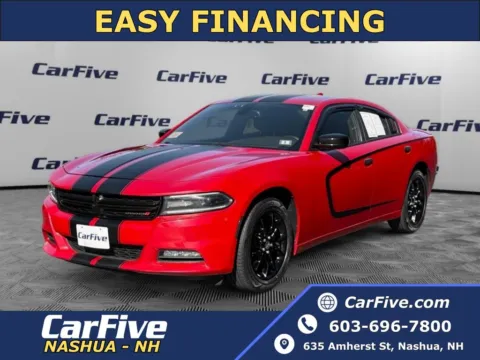Red 2015 Dodge Charger SXT for sale in Nashua, NH