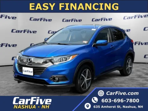 Blue 2022 Honda HR-V EX-L for sale in Nashua, NH