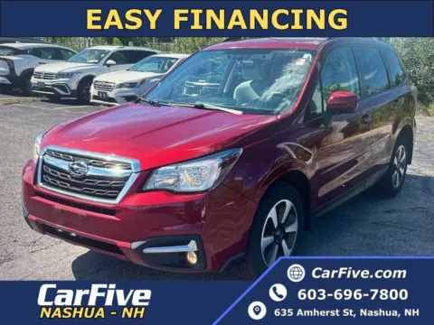 Red 2018 Subaru Forester 2.5i Premium for sale in Nashua, NH