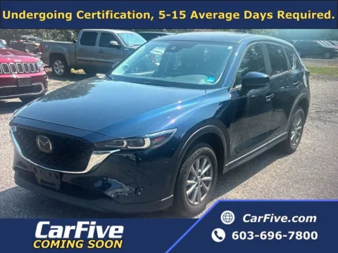 Blue 2022 Mazda CX-5 2.5 S Preferred Package for sale in Nashua, NH