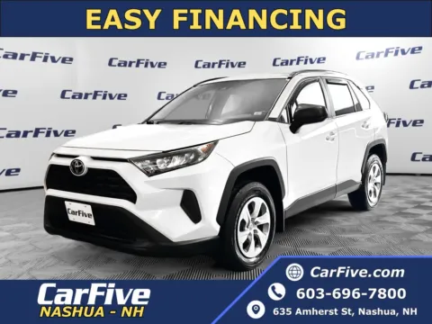 White 2021 Toyota RAV4 LE for sale in Nashua, NH
