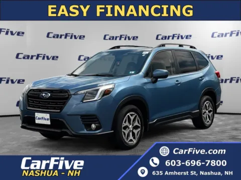 Blue 2022 Subaru Forester Premium for sale in Nashua, NH
