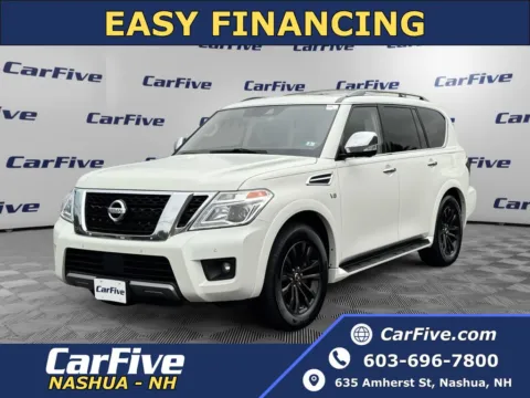 White 2020 Nissan Armada Platinum for sale in Nashua, NH