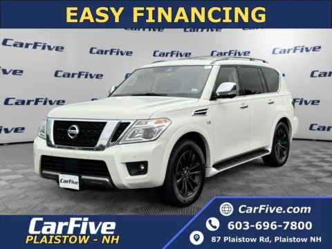 White 2020 Nissan Armada Platinum for sale in Nashua, NH
