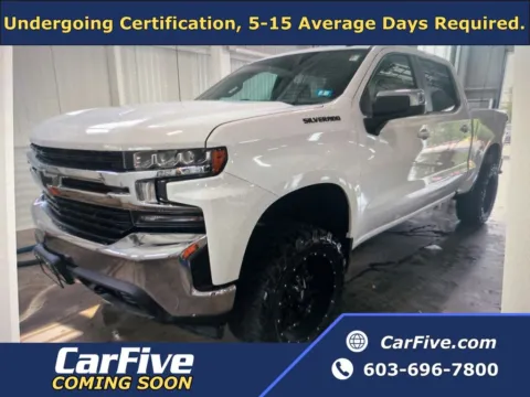 White 2021 Chevrolet Silverado 1500 LT for sale in Nashua, NH