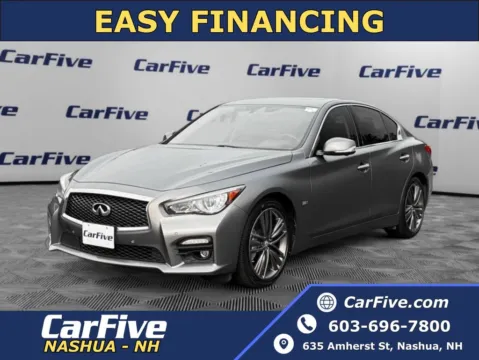 Gray 2017 INFINITI Q50 3.0t Premium for sale in Nashua, NH