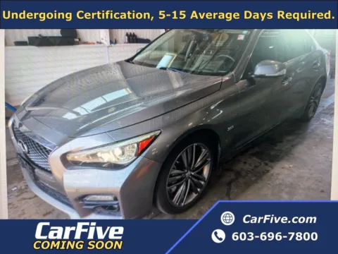 Gray 2017 INFINITI Q50 3.0t Premium for sale in Nashua, NH