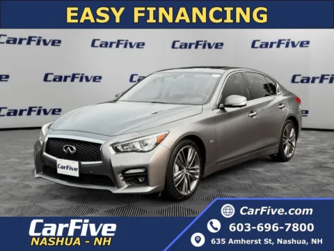 Gray 2017 INFINITI Q50 3.0t Premium for sale in Nashua, NH