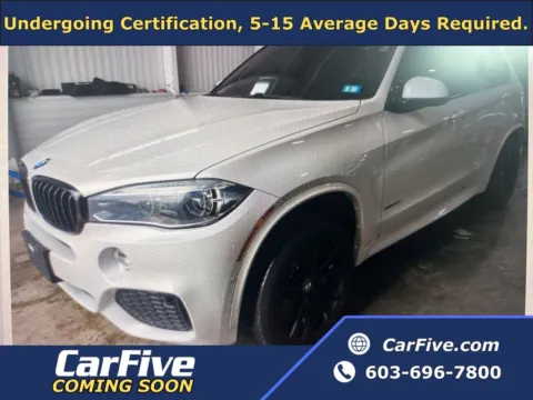 White 2017 BMW X5 xDrive50i for sale in Nashua, NH