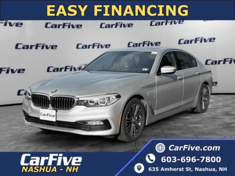 Silver 2018 BMW 5 Series 530e xDrive iPerformance for sale in Nashua, NH