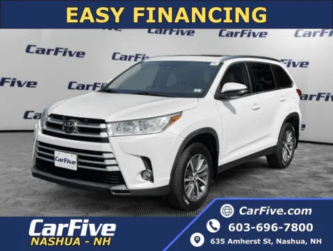 White 2019 Toyota Highlander XLE for sale in Nashua, NH
